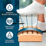 Zenith Home 2025 Deluxe Dual Foot Massager Roller - Ultimate Relief for Plantar Fasciitis, Arch Pain, and Stress