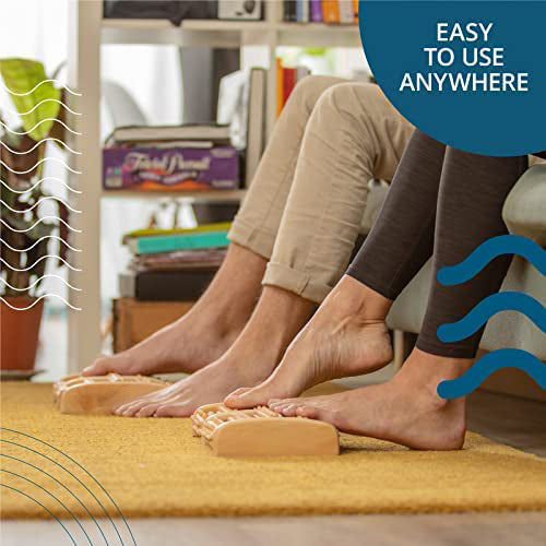 Zenith Home 2025 Deluxe Dual Foot Massager Roller - Ultimate Relief for Plantar Fasciitis, Arch Pain, and Stress