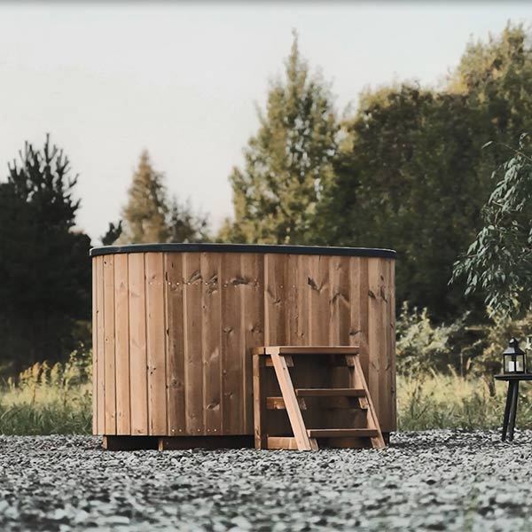 High Quality Wood Stainless Steel Ice Bath Tub Cold Plunge Tub and Sauna Room & Spa Tub for Sale