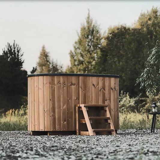 High Quality Wood Stainless Steel Ice Bath Tub Cold Plunge Tub and Sauna Room & Spa Tub for Sale
