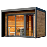 2025 High Quality Outdoor Solid Wood Therapy Room for 4-8 Person