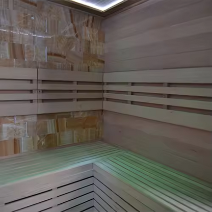 2025 YD Luxury Hemlock Wood Spa Sauna Room - High-Quality Traditional Sweat Steaming House