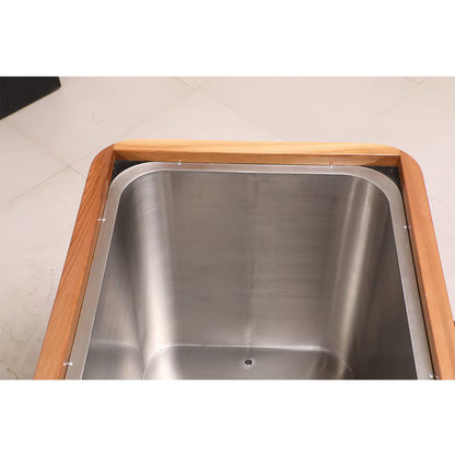 SaunasEnvy Cold Plunge Recovery Tub – 1 Person Hydrotherapy Spa