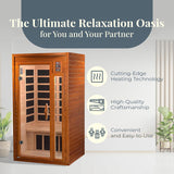 SaunasEnvy: InfraGlow 2–4 Person Home Infrared Sauna