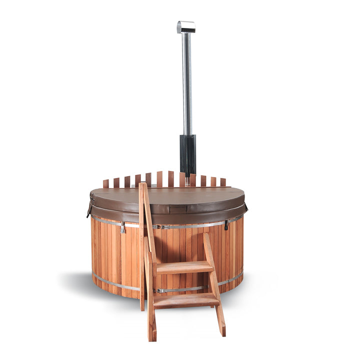 Cheapest Price Canadian Red Cedar Wooden Hot Tubs Cedar Hot Tub Wood Fired SPA Tubs