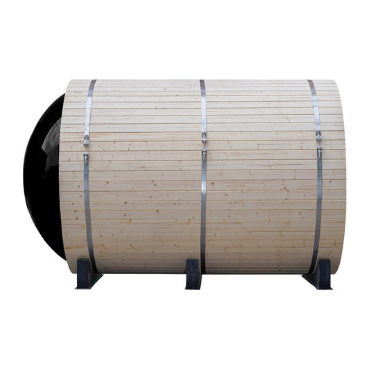 High-grade Finnish Pine Outdoor Cabin Barrel Steam Sona Room Sauna