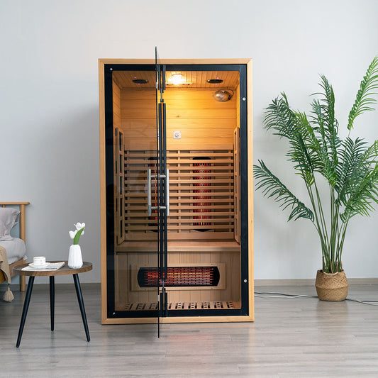 SAUNAONES® Luxury Ozone Dry Far Infrared Indoor Sauna