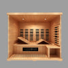 SaunasEnvy 3-4 People V-Health Infrared Sauna Room – Folding Seat Edition