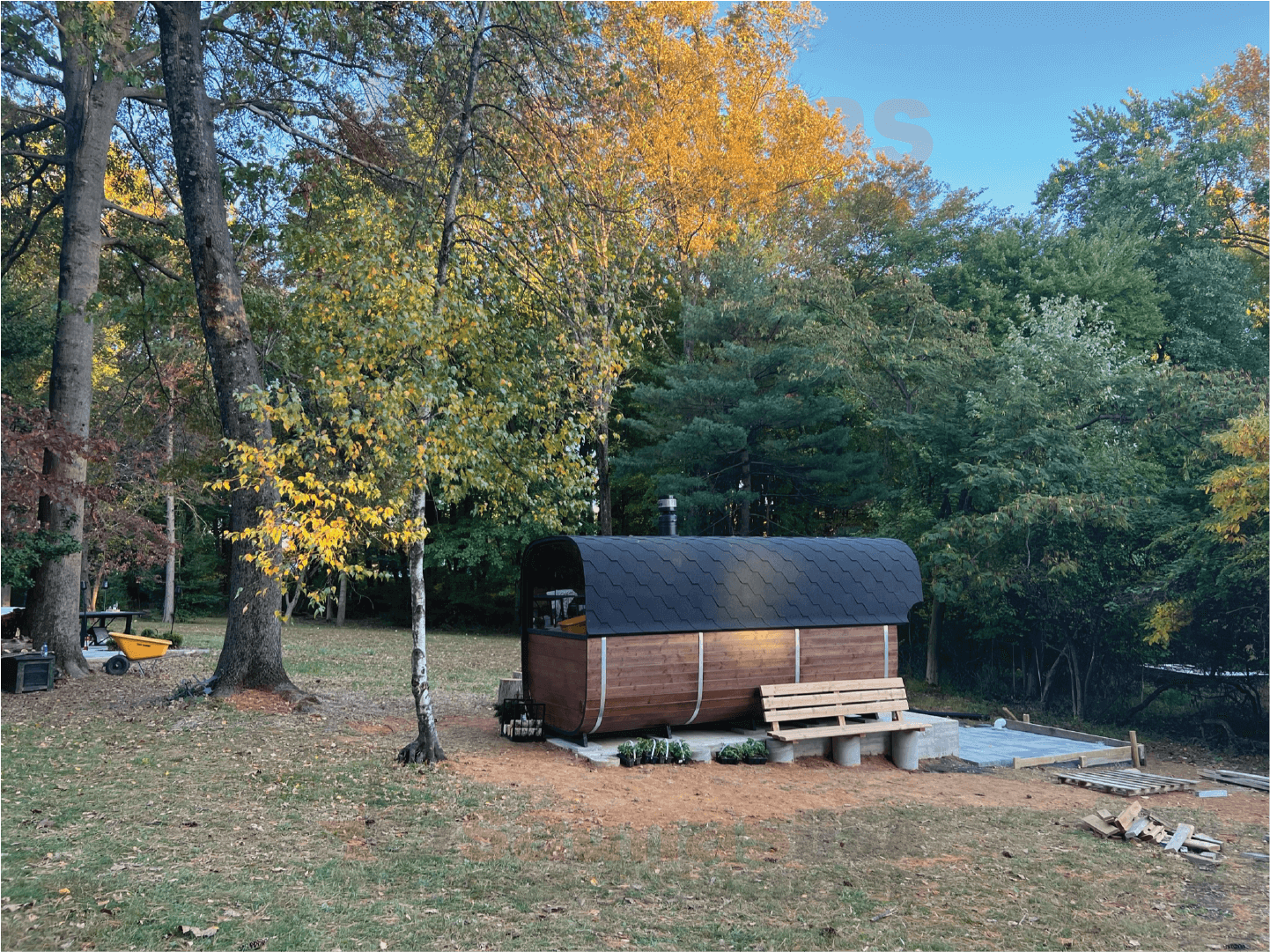 SAUNAONES® Square Sauna Minimalist Refresh 5