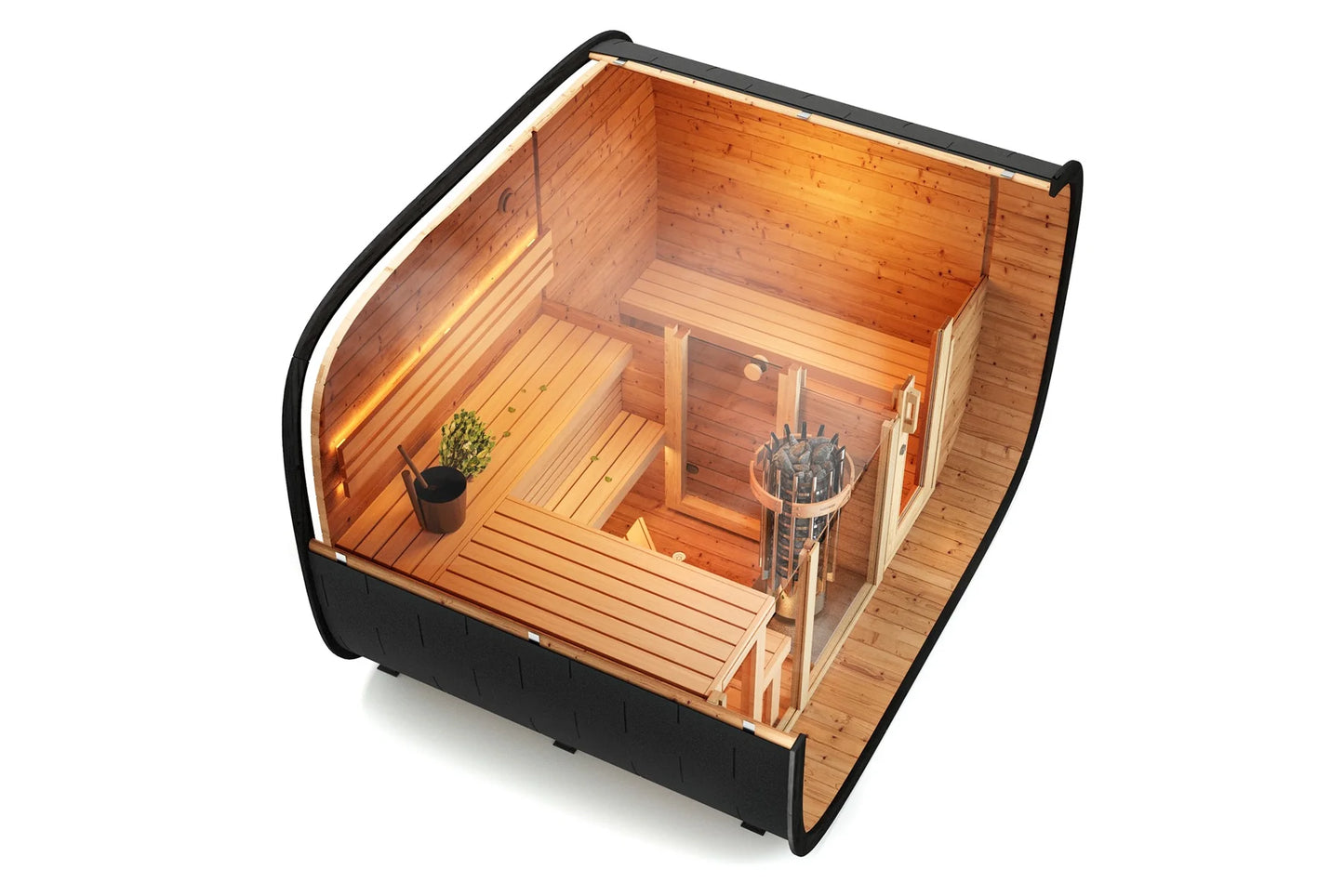 SaunasEnvy Tranquil Luxe Sauna 5