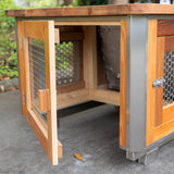 SaunasEnvy All-in-One Red Cedar Cold Plunge Tub