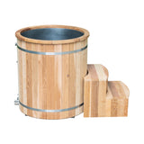 SaunasEnvy GlacierFlow Cold Plunge – Stainless Steel Recovery Tub