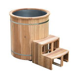 SaunasEnvy GlacierFlow Cold Plunge – Stainless Steel Recovery Tub