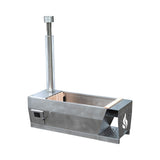 SaunasEnvy EmberFlow Hot Tub – Stainless Steel & Cedar Spa