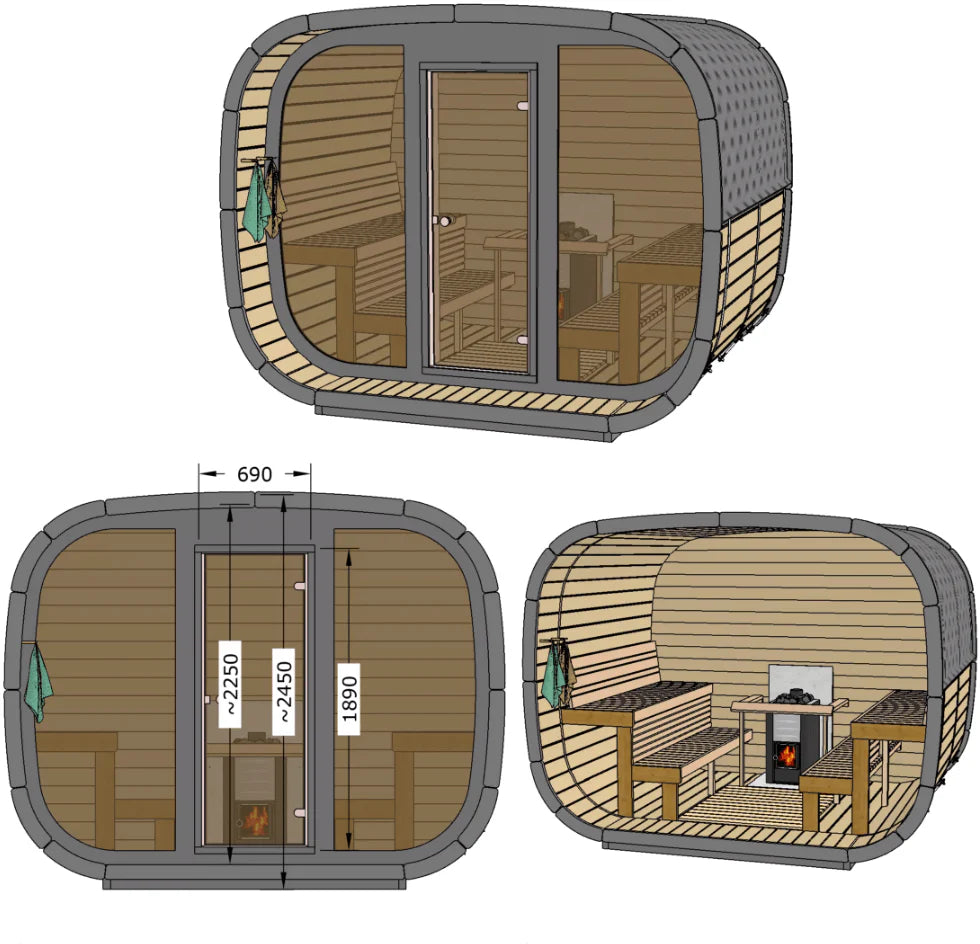 SaunasEnvy - Majestic Tranquility Saunas 12