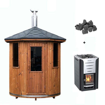 SAUNAONES® Cabin Sauna Eco Oasis 6