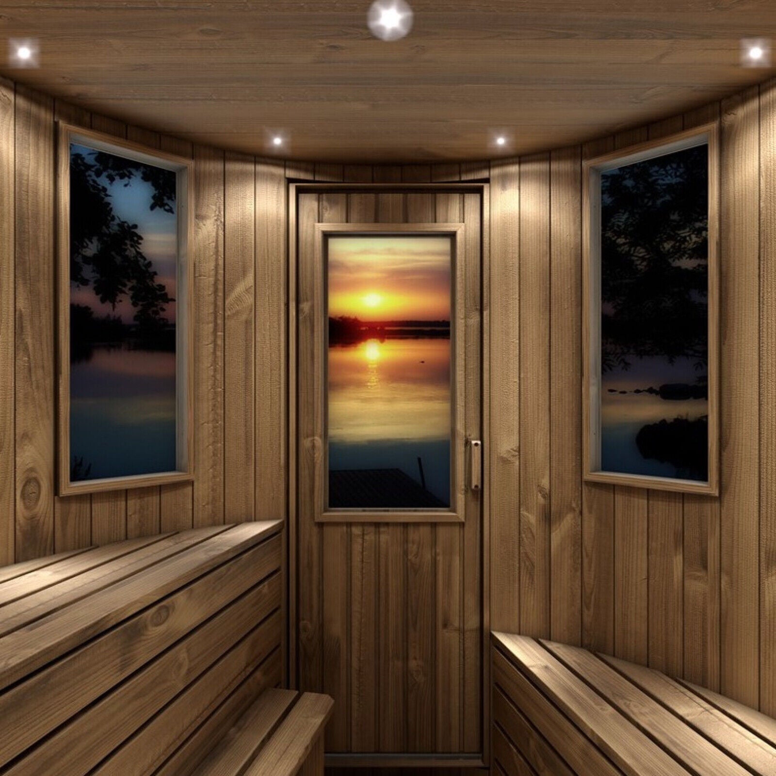 SAUNAONES® Cabin Sauna Eco Oasis 6